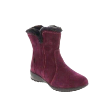 Sporto Karmen Womens Waterproof Suede Midcalf Boots Outdoor Boots Purple... - £18.68 GBP