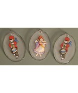 Vintage Holiday Christmas Ornaments Lot Of 3 Toy Soldiers Angel  - £9.38 GBP
