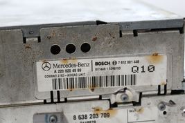 2000-2002 MERCEDES W215 CL500 W220 S430 S500 OEM COMMAND RADIO UNIT P7350 image 8