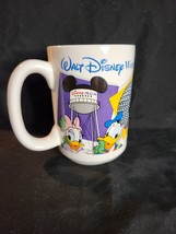 Vtg Disney World Mug Mickey Mouse Monorail MGM Studios Epcot Goofy Pluto - £8.95 GBP
