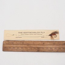 Vintage Gottschalck Hand Tied Fly Fishing Lure on Card Made In-
show ori... - £39.60 GBP