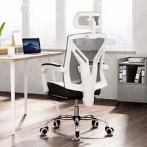 Ergonomic Office Chair High Back Desk Chair Recliner Chair With Lumbar S... - £295.46 GBP