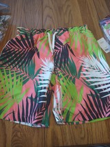Palm Leaves Boys Size 8 Husky Swim Shorts-Brand New-SHIPS N 24 HOURS - £15.66 GBP