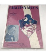 Carolina Moon Gene Austin Vintage Sheet Music New York USA Broadway - $11.95