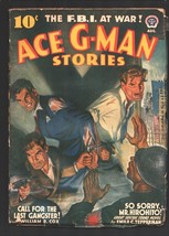 Ace G-Man Stories 8/1942--Suicide Squad vs Hirohito  cover-The Ghost appears-... - £229.78 GBP