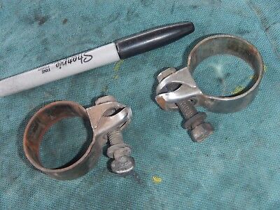 EXHAUST MUFFLER CLAMPS 2007 KAWASAKI NINJA 250 EX250 EX250F - $21.03