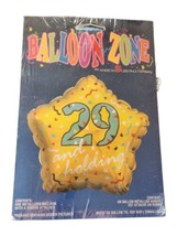 American Greetings Balloon 29 and Holding Star Mylar One Balloon Birthday Retro - £3.91 GBP