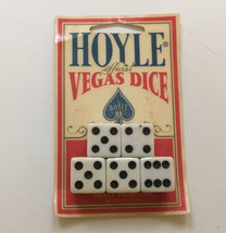 Vintage 1992 hoyle official Vegas dice 5 dice package gambling card games - $19.75