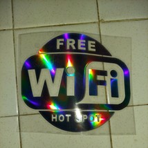 Free WI fi hotspot sticker - $1.79