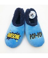 Snoozies Men&#39;s Awesome Pop Pop Large 11/12 Blue Non Skid Soles - $236.49 MXN