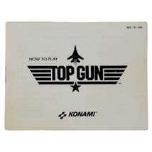 Nintendo NES Top Gun 1987 Manual Only - $7.70
