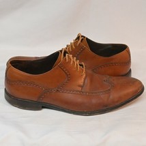 Men’s Banana Republic Wingtip Oxford Brown Leather Shoes Size 11 M - £23.97 GBP