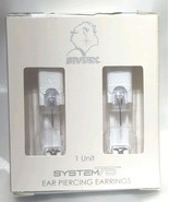 Studex System 75 Ear Piercing Earrings 3mm CZ Stainless 269090 - $338.41 MXN