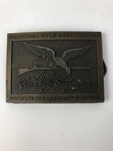 NRA BELT BUCKLE AMERICA FOUNDED BY GUN OWNERS INSTITUTE FOR LEGISLATIVE ... - $11.68 CAD