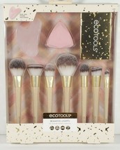 ECOTOOLS Beaming Lights 7 Brush BEAUTY KIT Make-up Brushes Ultimate Coll... - $18.95