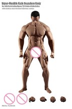 Male 1:6 Scale The shocker Suit DIY For 12&quot; Muscular Body Model Toys M34 - £116.04 GBP