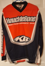 Vtg 90s Knucklebone BMX  High Performance Racing Cycling Shirt Sz M Made in USA - £44.97 GBP