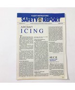 AOPA Air Safety Foundation Flight Instructors Safety Report OCT. 1989 Ic... - $12.86