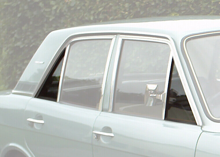 Ford Cortina Mk2 Fixed Quarterlight Rubbers - PAIR - FRONT or REAR - $49.92