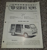 Chevrolet Service News The New Chevy Van Volume 36 Number 1 January 1964 - £18.45 GBP