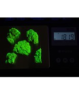 5 Piece lot of  Autunite /  Meta-autunite Crystals, Fluorescent Uranium Ore - £96.81 GBP