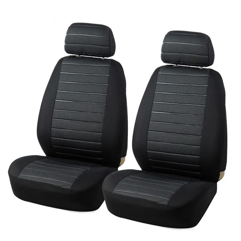 Universal Car Seat Covers Full Set Cloth Set for Most Sedans Vans SUVs Trucks - £19.38 GBP+
