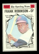Vintage 1970 Topps Baseball Trading Card Frank Robinson All Star #463 (Hof) - £8.88 GBP