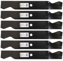 6 Mulching Blades fit Cub Cadet 742-04126 742-0616A-0637 MTD 942-0616 942-0616A - £59.10 GBP