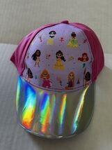 Disney 100 Girl's Cap 9 Princess Gift Fireworks Party Hat Balloon Irides... - $6.26