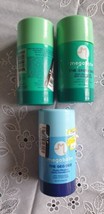 3-Pack Megababe Deodorant The Geo Deo &amp; GreenDeo No Parabens or Aluminum 2.6 oz. - £16.43 GBP