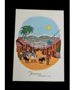 Vtg RMS Queen of Bermuda Cruise Ship Dinner Menu Furness Line Nice Cover... - €21,70 EUR