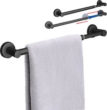 Homotek Towel Bar Adjustable Bathroom Towel Holder, Towel, 2 Pack, Matte... - €29,51 EUR