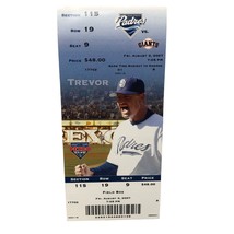 San Diego Padres vs San Francisco Giants Ticket Trevor Hoffman August 03  2007 - £19.37 GBP