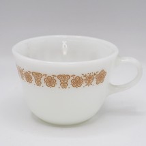 Pyrex Butterfly Gold USA Milk Glass Cups Mug - $9.89