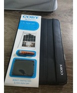 New Colby 7-8&quot; Protective Tablet Case Black. Includes cloth and orange  ... - €12,70 EUR