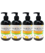 Lot 4 - 14 Oz Each Yardley LEMON VERBENA Liquid Hand Soap Bottles - $49.30 CAD