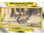 1980 Topps Star Wars Space Paintings By Ralph McQuarrie #123 Swamps Dago... - $0.89