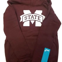 NCAA Boys Mississippi State Bulldogs Long Sleeve Pullover Kids Hoodie Size M - £11.84 GBP