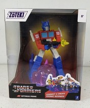 Jazwares Zoteki Transformers - # 24 Optimus Prime Figure Battle On Cybertron - $15.80
