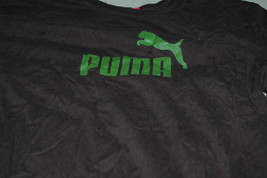 Black Pump Brand Tee Shirt Size LArge Green Logo  - $9.99