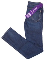 Genetic Denim Jeans The Twig Mid Rise Cigarette Leg Treble Wash Cut - £101.25 GBP