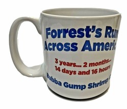 Bubba Gump Shrimp Co. Coffee Cup Large Forrests Run Across America - £12.41 GBP