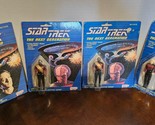 Star Trek: The Next Generation Action Figures Picard, Data, &amp; Warf - Galoob - $29.02