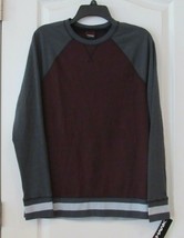 Tony Hawk Young Men&#39;s Long Slv Crewneck Pullover Port Royale or Slate Sz... - $18.69