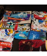 MASSIVE LOT 154pcs Disney Store Plastic Character Bags Lot #3 - $131.99