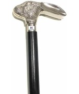 Nautical Rabbit Head Steampunk Walking Stick Victorian Handmade Cane Woo... - €59,64 EUR