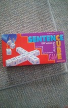 000 Vintage Sentence Cube Game 00096 1990 Box Only Gamesource - $5.99