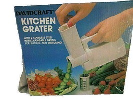 Davidcraft Battery Operated Handheld Kitchen Grater for Slicing and Shre... - £52.90 GBP