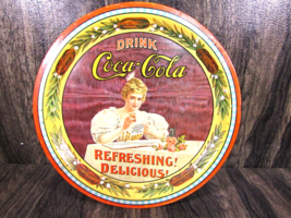 VTG Tin Coca-Cola Tray Commemorative 75 Years Bottled Coke Dallas, Texas #23191 - $19.79