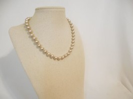 Charter Club 16&quot; Silver-Tone Platinum Simulated Pearl Necklace F455 $38 - £7.85 GBP